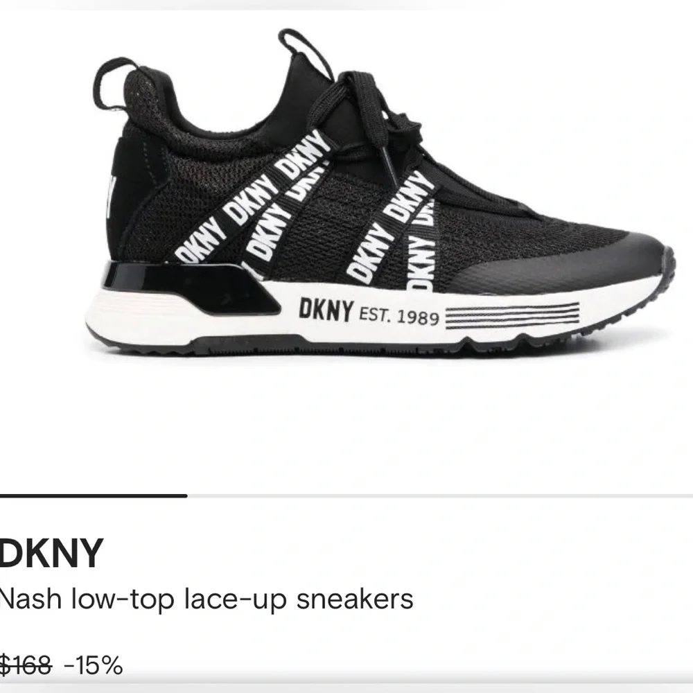 DKNY
Nash low-top lace-up sneakers🍁 - Picture 4 of 11